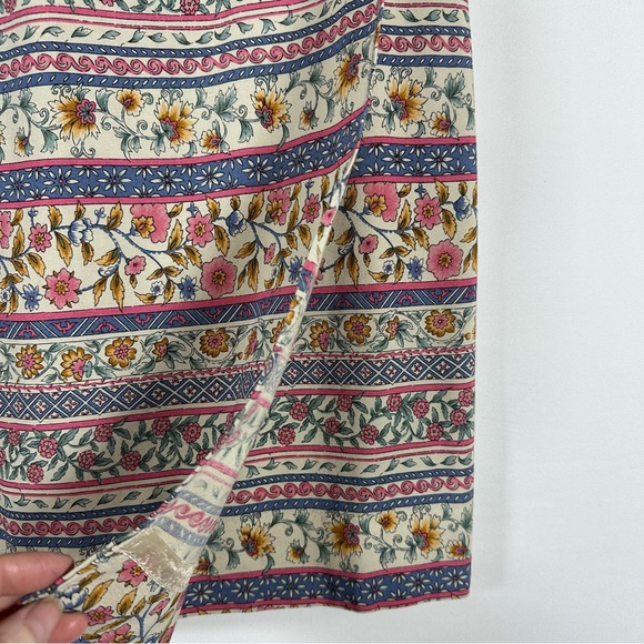Talbots Floral Striped Skirt Sz Women’s 12 - Picture 5 of 10